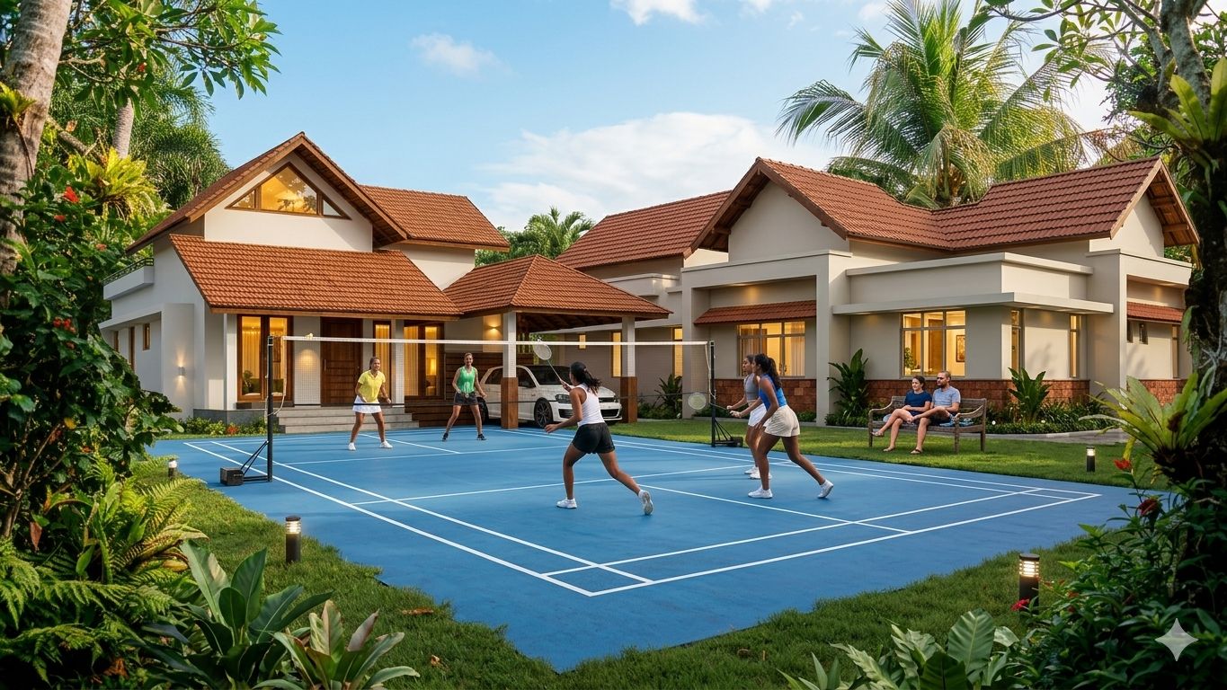 Outdoor Court at Defence Enclave