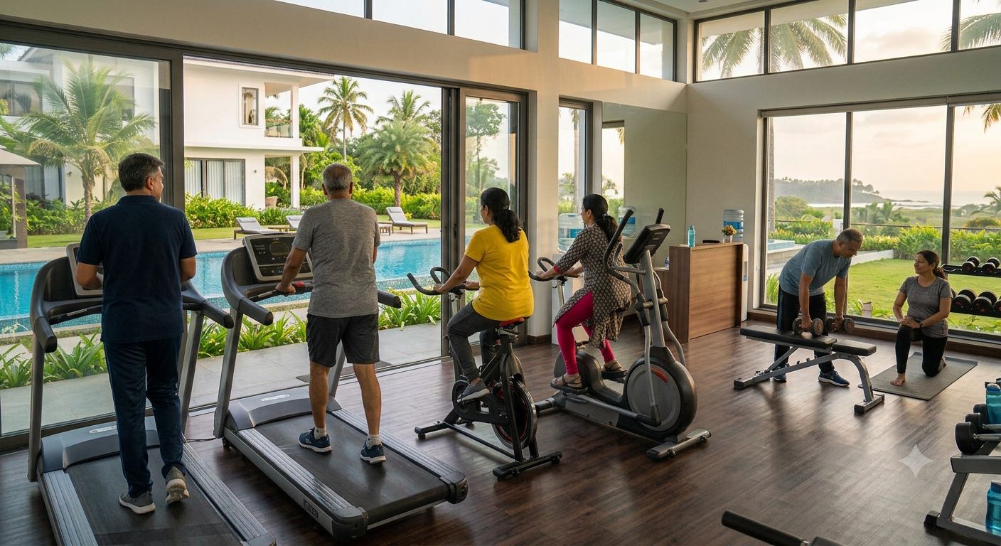 Health Club  at Defence Enclave